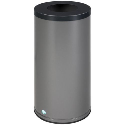 Pattumiera raccolta differenziata-70L-Mica ferro antrac-VAR,