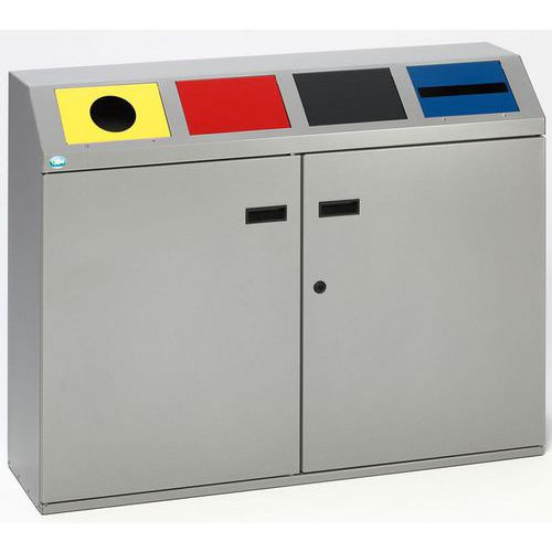 Stazione per raccolta differenziata quadrupla - 200 L - VAR,