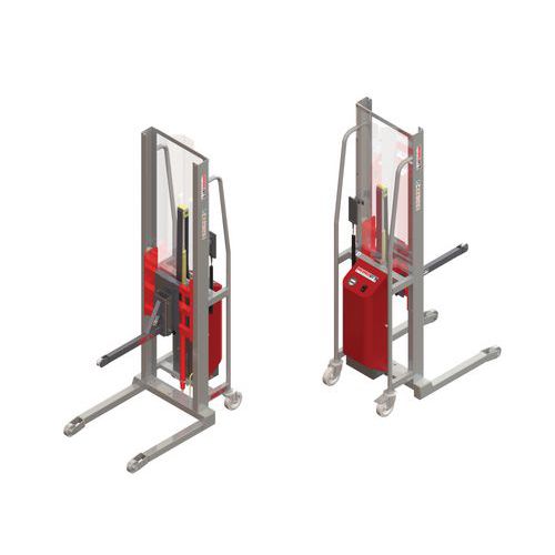 Carrello elevatore GR semielettrico 200 kg sperone a rullo,