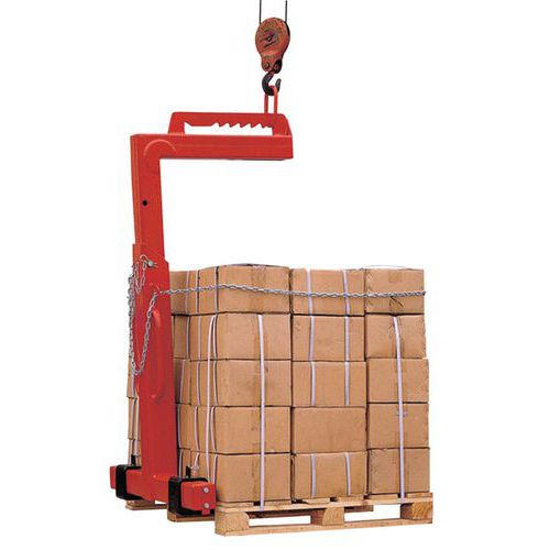 Solleva-pallet regolabile 1 T,