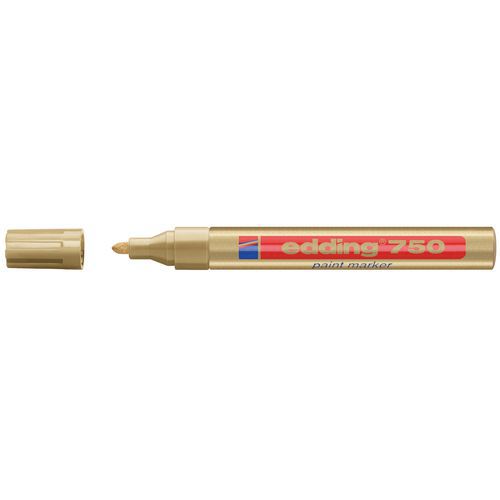 Pennarello Indelebile E750 Oro Or punta 2-4 m M,