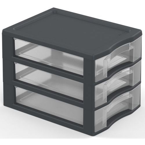 Portaoggetti TAG TOWER A4 a 3 cassetti - Paperflow,