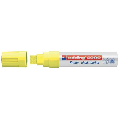 Pennarello Per Vetro E Ardesia E4090 giallo punta 4-15 mm,