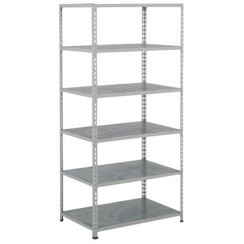 Scaffalatura Rapid 2 1830x915x380 6 rip met grigio chiaro,