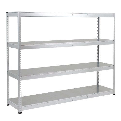 Scaffalatura Manutan Rapid 1 2440x2440x610 4 rip met zinc,