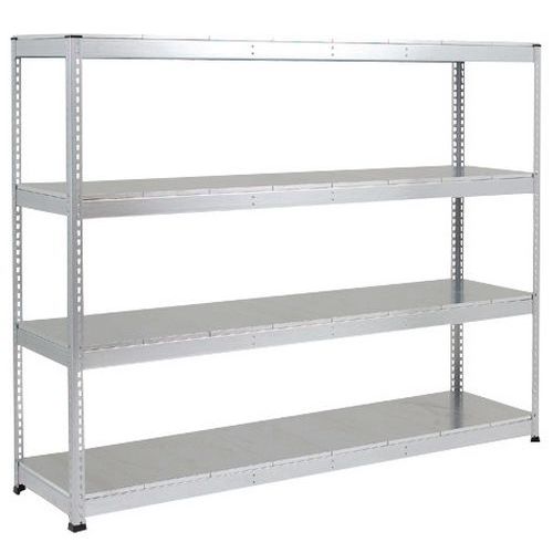 Scaffalatura Manutan Rapid 1 2440x1525x455 4 rip met zinc,