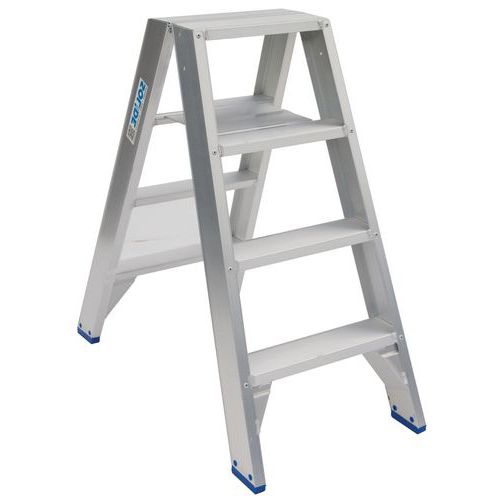 Scaletta a doppia salita - 2x4 gradini,