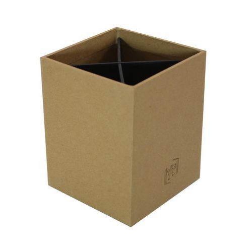 Portapenne a 4 scomparti Savana kraft - Oxford,