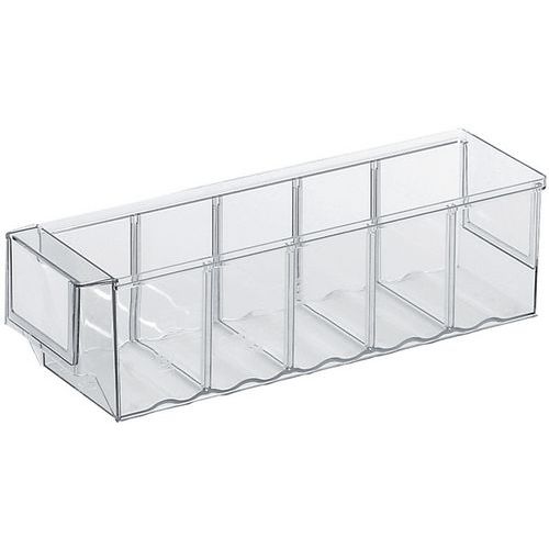 Cont-Casset Lxlxh=300X183X81Mm Trasparente,