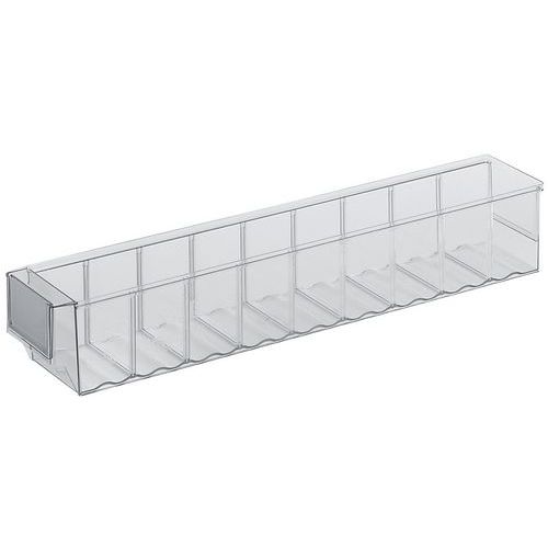 Cont-Casset Lxlxh=500X183X81Mm Trasparente,