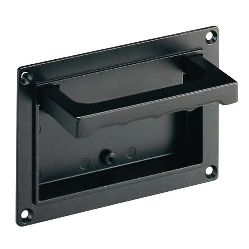 Impugnatura in alluminio interasse 118 mm Colore:Nero,