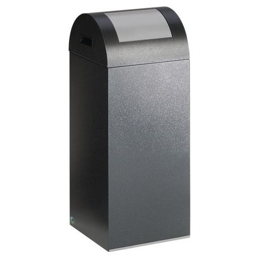 Pattumiera ignifuga raccolta differenz-60L-Ant botola antrac,