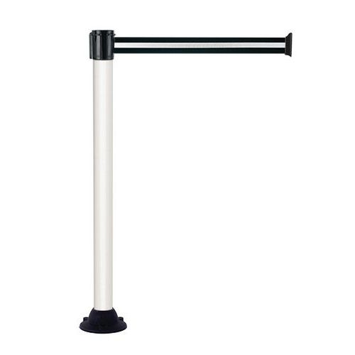 Palo Allumnio/Fisso Testa Nera nero/argento E NOIR/ARGENT,