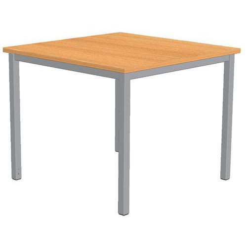 Scrivania Combi-Classic Base:Alluminio L 80cm Ral:9006,