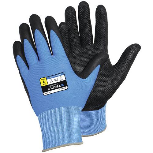 Guanti movimentazione nitrile blu ambienti secchi taglia 9,