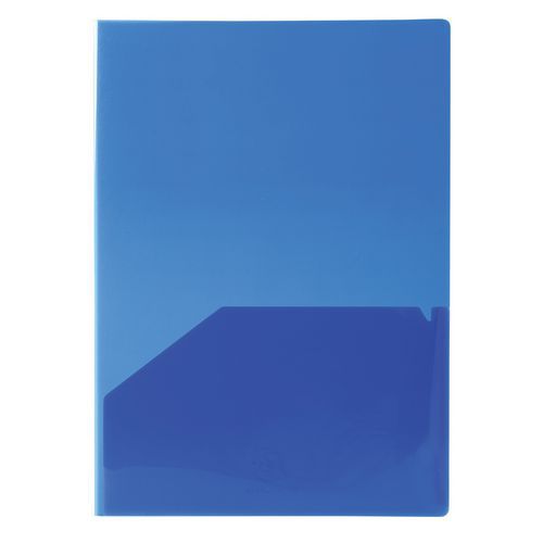 Confezione da 10 cartellette doppie in morbido pp A4 x A3,