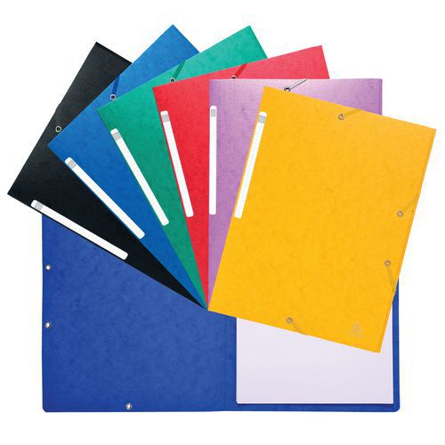 Set di 20 cartellette senza lembo scotten 600 g/m² A4 assortite,