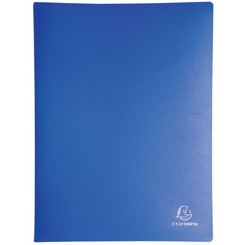 Set di 8 portalistini in PP semirigido 160 facciate A4 assortiti,