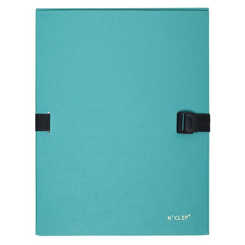 Cartelletta con retro estendibile n'clip Verde,