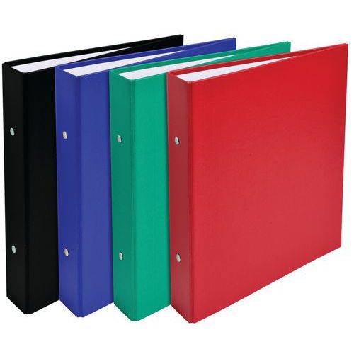 Raccoglitore foderato in polipropilene 2 anelli 30 mm - A5 Blu,