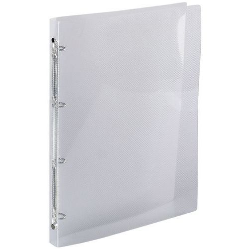 Raccoglitore 4 anelli 15 mm polipropilene crystal - A4 Crystal,