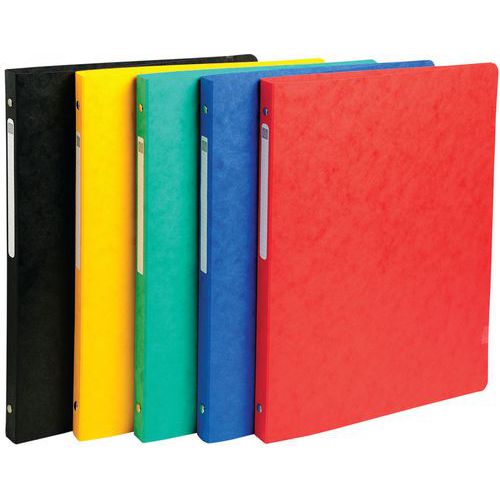 Set di 20 raccoglitori 4 anelli 15 mm cartoncino lucido A4 Assortiti,