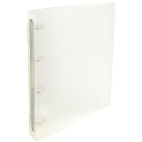 Raccoglitore 4 anelli 30 mm PP chromaline - A4 maxi Incolore,