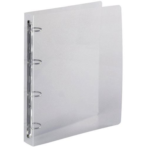 Raccoglitore 4 anelli 30 mm PP crystal - A4 maxi Crystal,