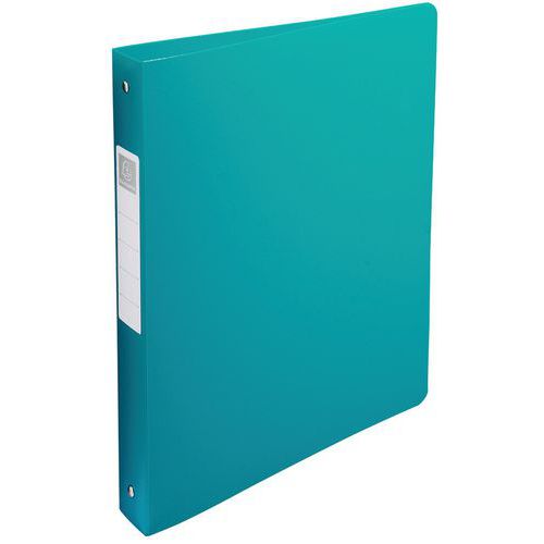 Raccoglitore 2 anelli 30 mm PP etichetta retro A4 maxi Verde,