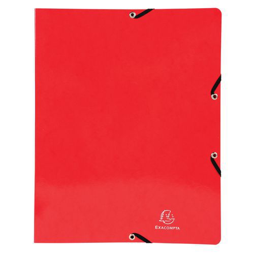 Set 20 raccoglitori con elastici 4 anelli iderama A4 assortiti,