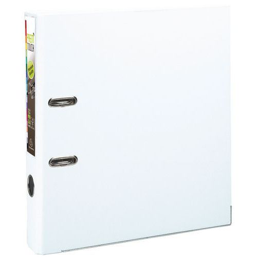 Raccoglitore a leva prem'touch PP retro da 50 mm A4 maxi Bianco,