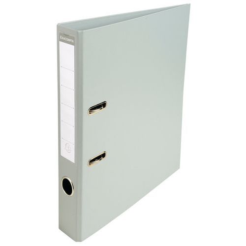 Raccoglitore a leva in pvc A4 retro da 50 mm Grigio,