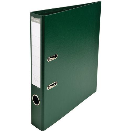 Raccoglitore a leva in pvc A4 retro da 50 mm Verde scuro,