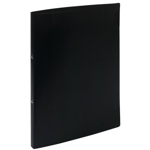 Raccoglitore 2 anelli 15 mm polipropilene Opaco - A4 Nero,