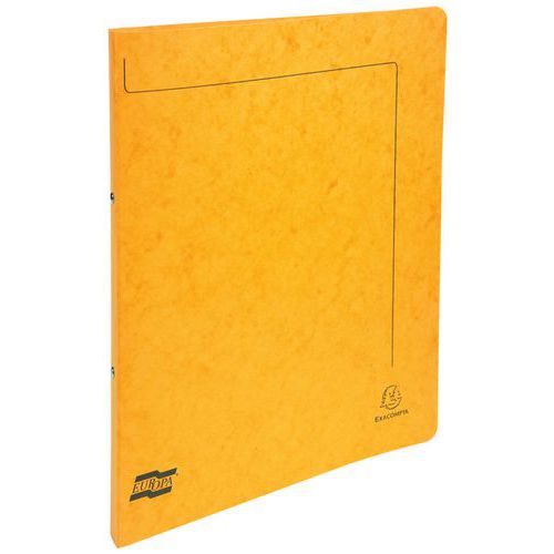 Raccoglitori 2 anelli 15 mm cartoncino lucido A4 Giallo,