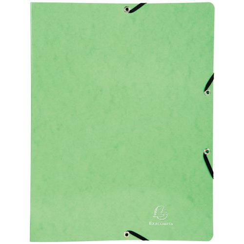 Raccoglitore con elastici 2 anelli 15 mm iderama A4 Verde anice,