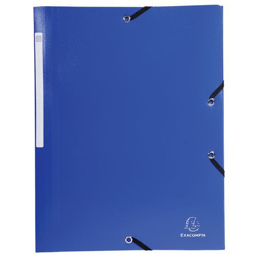 Set di 25 cartellette con 3 lembi PP 5/10 opaco A4 Assortite,