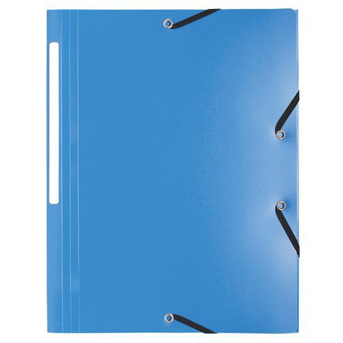 Set di 50 cartellette con 3 lembi PP 5/10 opaco A4 Assortite,