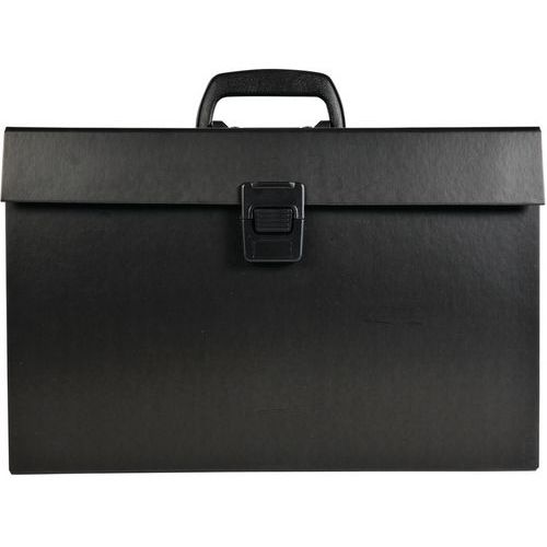 Set di 4 valigette portadocumenti economiche 20 scomparti Assort.,