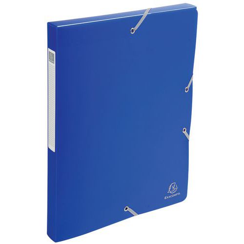 Scatola exabox 25 mm PP 7/10 opaca A4 Azzurro,