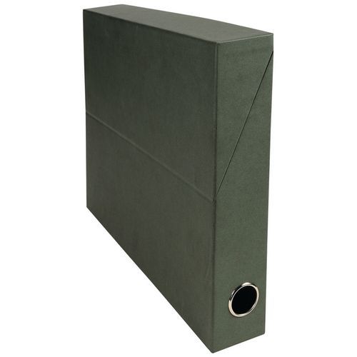 Scatola trasloco e trasferimento economica retro da 50 mm Verde scuro,