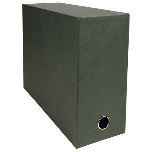 Scatola trasloco e trasferimento economica retro da 120 mm Verde scuro,