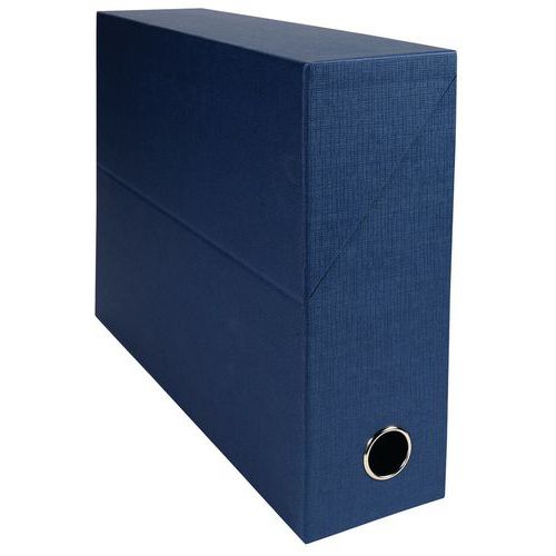 Set di 5 scatole trasloco e trasferimento con retro da 90 mm in carta telata Assortite,