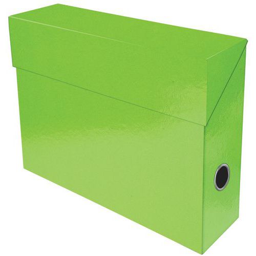 Scatola trasloco e trasferimento con retro da 90 mm iderama Verde anice,