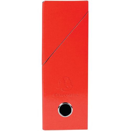 Scatola trasloco e trasferimento con retro da 90 mm iderama Rosso,