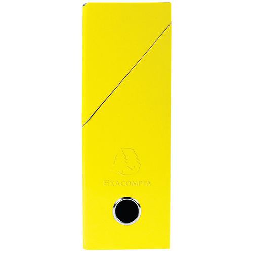 Scatola trasloco e trasferimento con retro da 90 mm iderama Giallo,