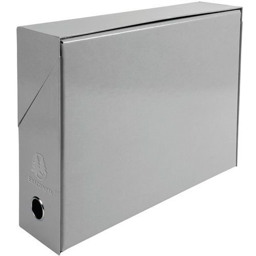 Scatola trasloco e trasferimento con retro da 90 mm iderama Grigio,