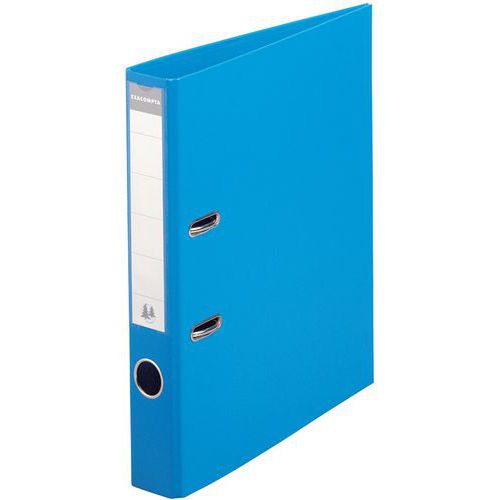 Raccoglitore a leva export in PVC A4, retro da 50 mm Blu,