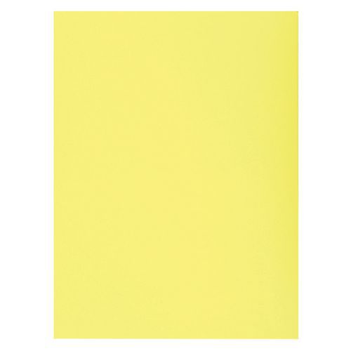 Confezione da 50 cartellette 1 lembo super 250 - 24 x 32 cm Canarino,