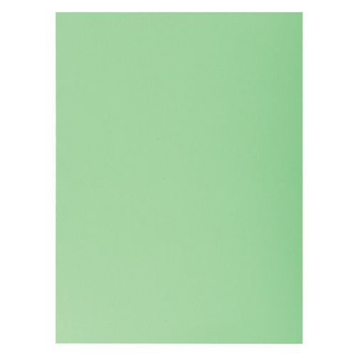 Confezione da 50 cartellette 1 lembo super 250 - 24 x 32 cm Verde,